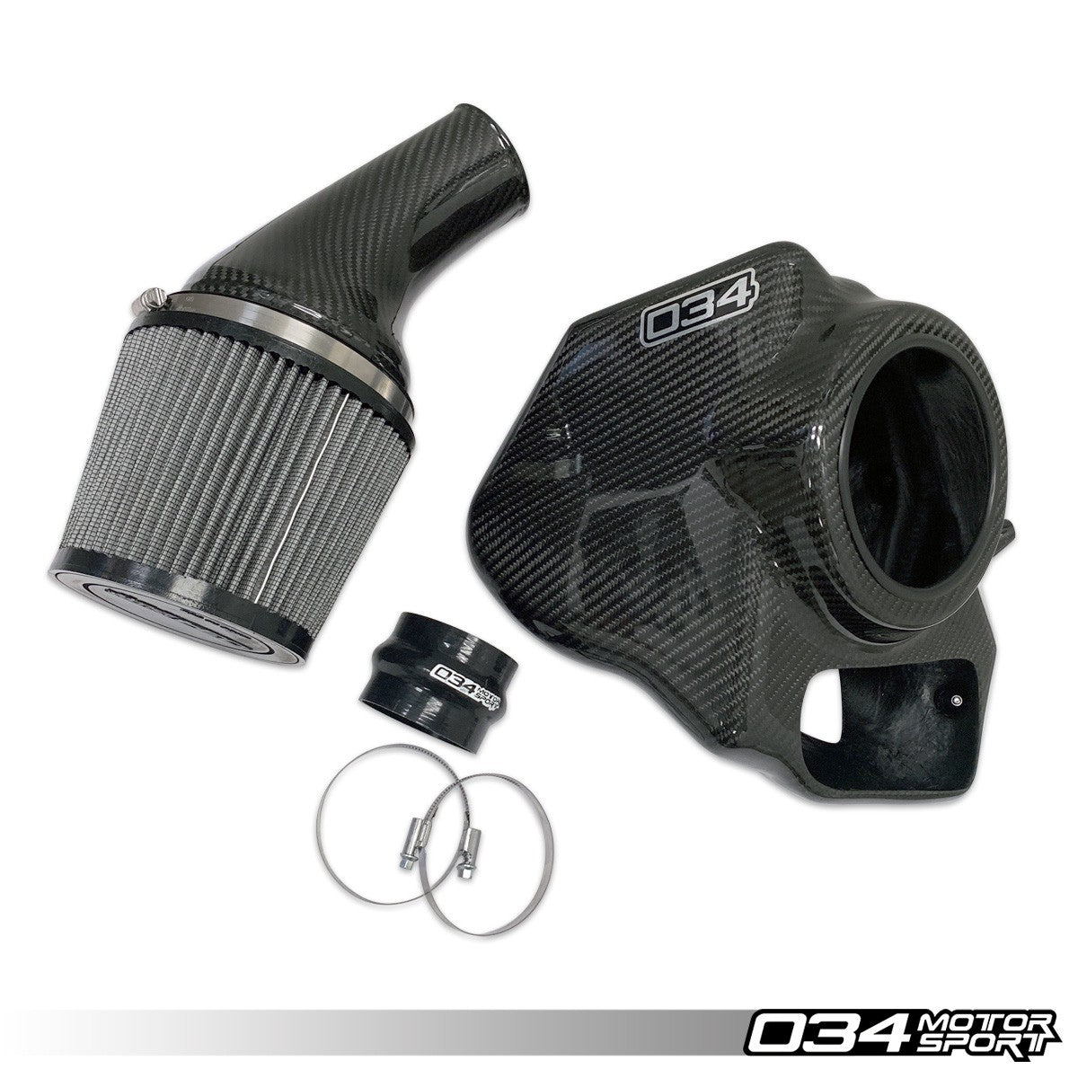 034 Motorsport X34 Fiber Cold Air Intake, B9 Audi S4/S5 - T1 Motorsports