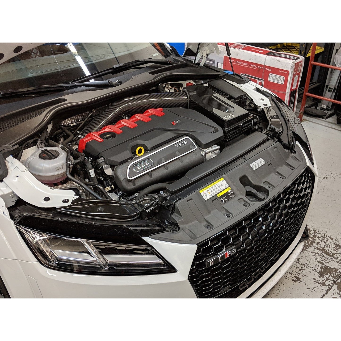 034 Motorsport Carbon Fiber Closed-Top Cold Air Intake System, Audi 8S TTRS and 8V.5 RS3 - T1 Motorsports