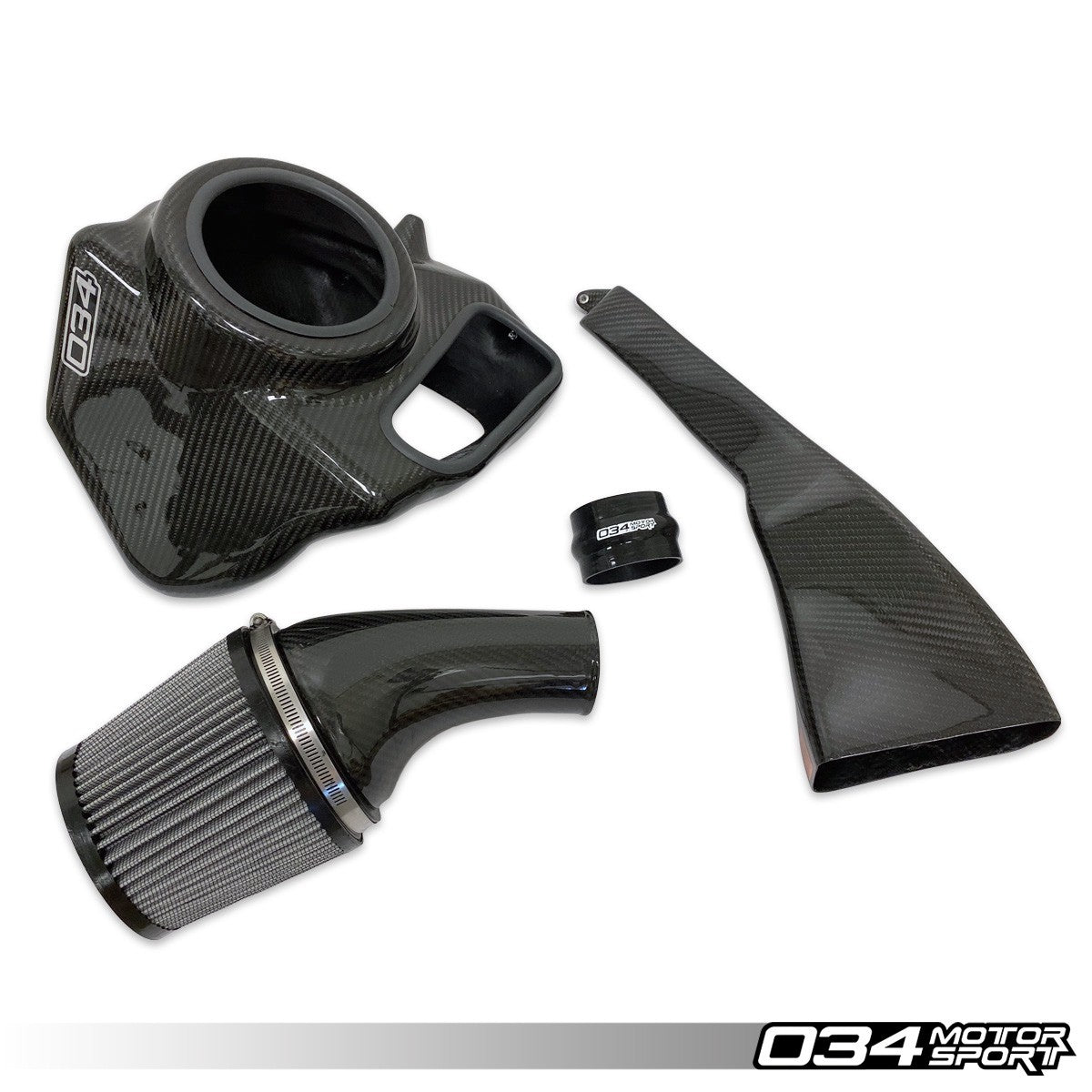 034 Motorsport X34 Carbon Fiber Full Intake System, B9 Audi S4/S5 - T1 Motorsports