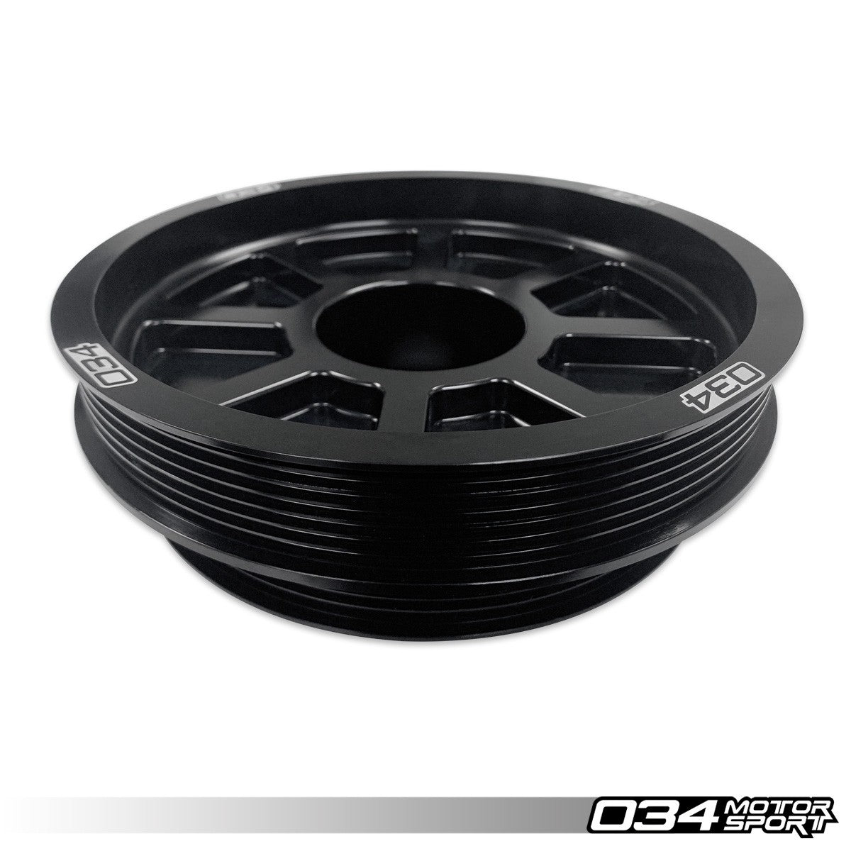 034 Motorsport 3.0 TFSI Supercharger 190mm Crank Pulley Upgrade, B8/B8.5 Audi S4/S5/Q5/SQ5 & C7 Audi A6/A7 - T1 Motorsports
