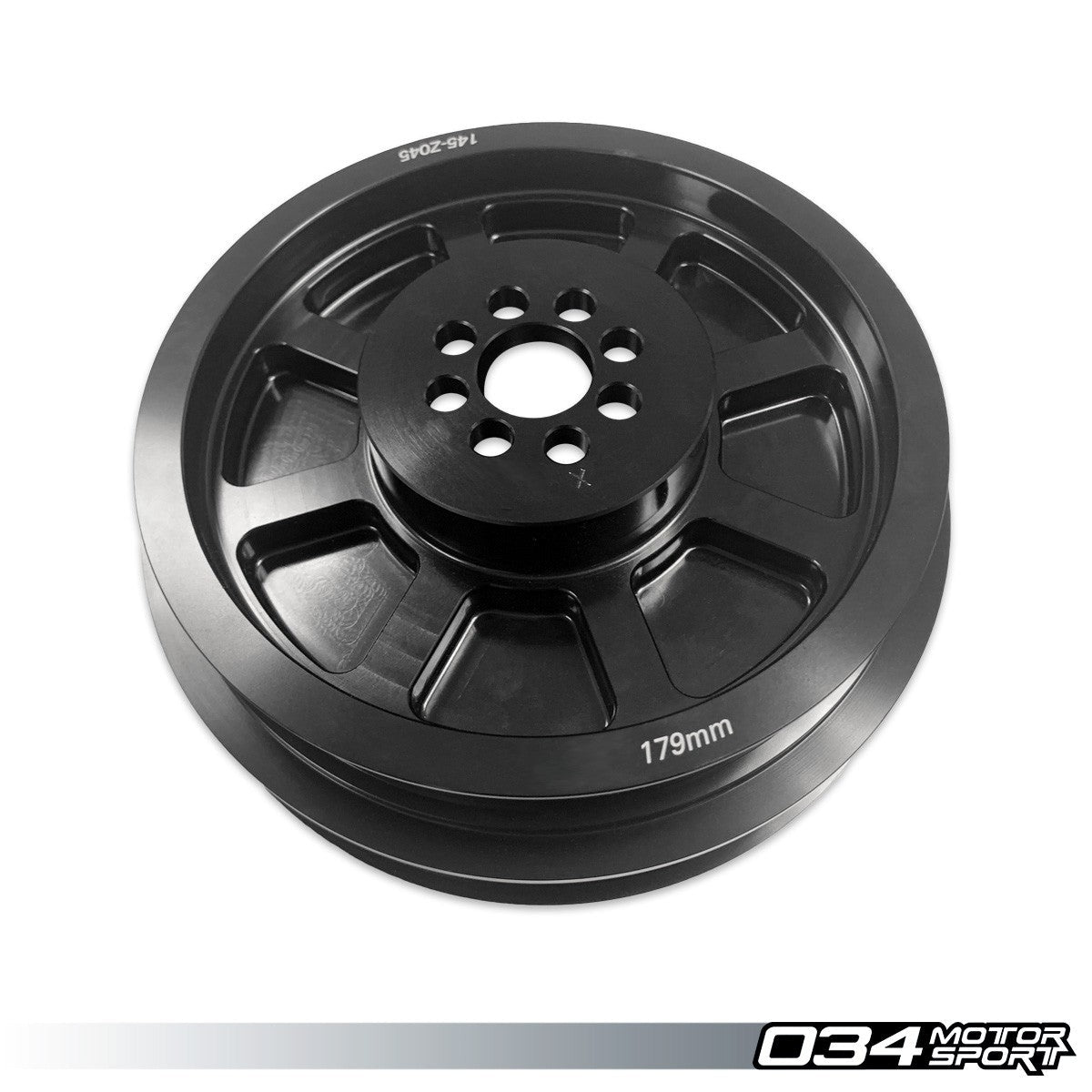 034 Motorsport 3.0 TFSI Supercharger 179mm Crank Pulley Upgrade, B8/B8.5 Audi S4/S5/Q5/SQ5 & C7 Audi A6/A7 - T1 Motorsports