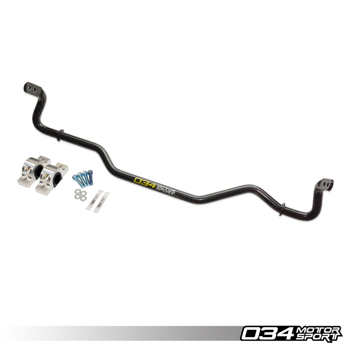 034 Motorsport Adjustable MQB Solid Rear Sway Bar Upgrade, MkVII Volkswagen Golf R, 8V Audi A3/S3 Quattro, & MkIII Audi TT/TTS Quattro - T1 Motorsports