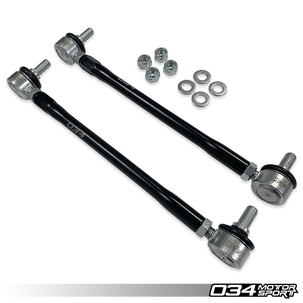 034 Motorsport Billet Adjustable Front Sway Bar End Link Kit - T1 Motorsports