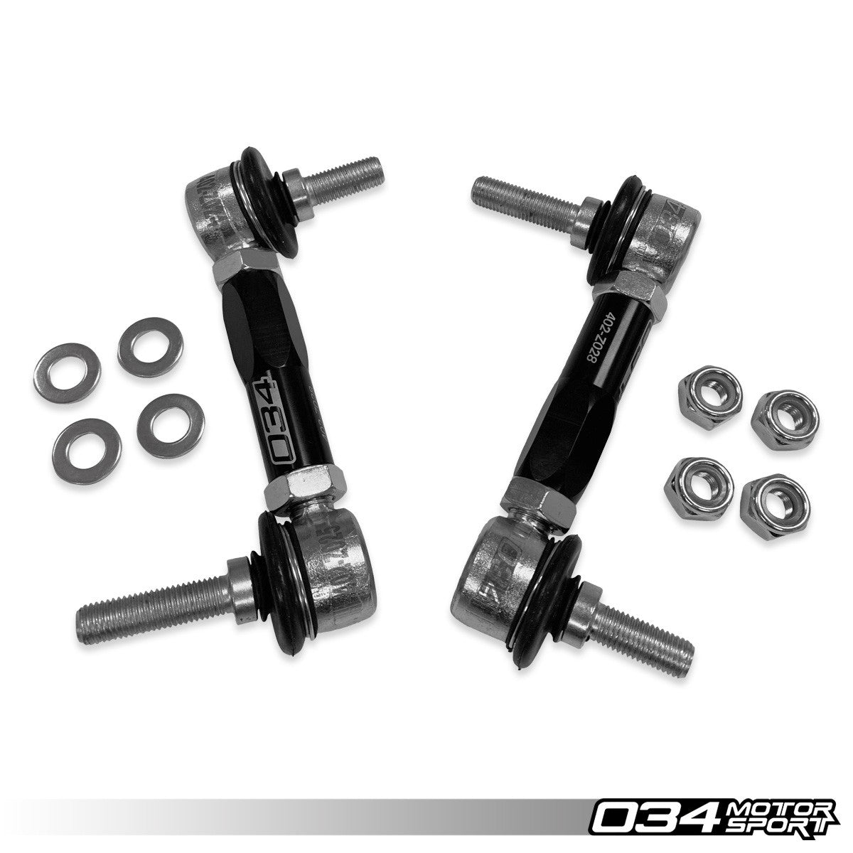 034 Motorsport Dynamic+ Billet Adjustable Rear Sway Bar End Links - T1 Motorsports