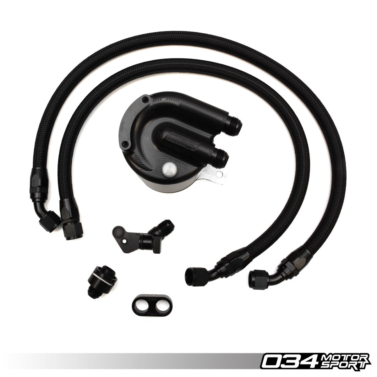 034 Motorsport Billet Catch Can Kit, 8V Audi A3 & MkVII Volkswagen Golf/GTI - T1 Motorsports