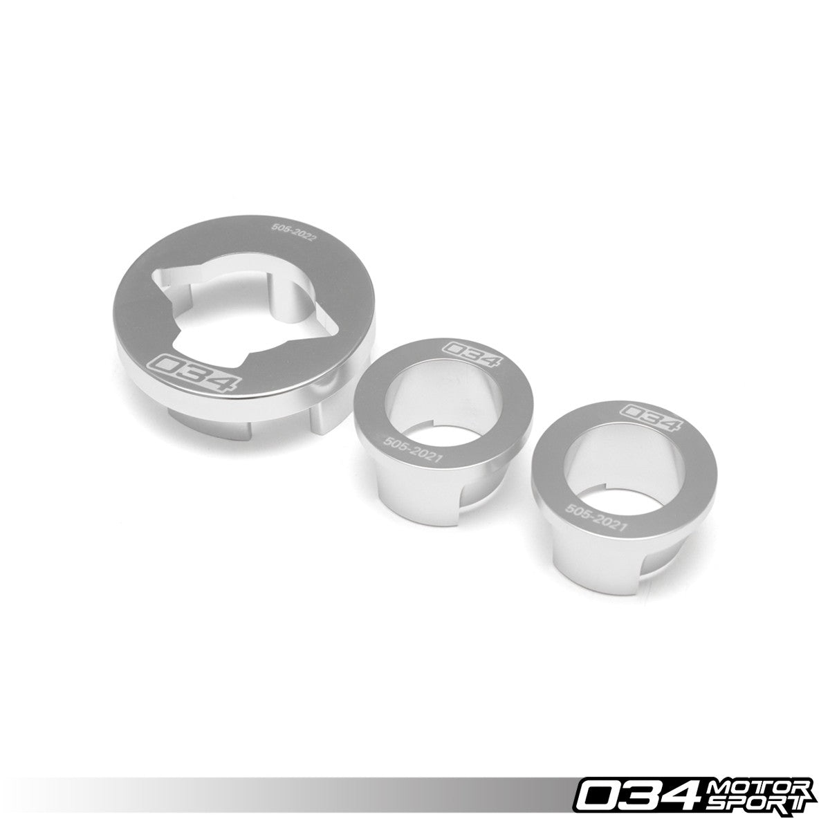 034 Motorsport Billet Aluminum Rear Differential Mount Insert Kit, B9 Audi A4/S4/S5/RS5 & Allroad - T1 Motorsports