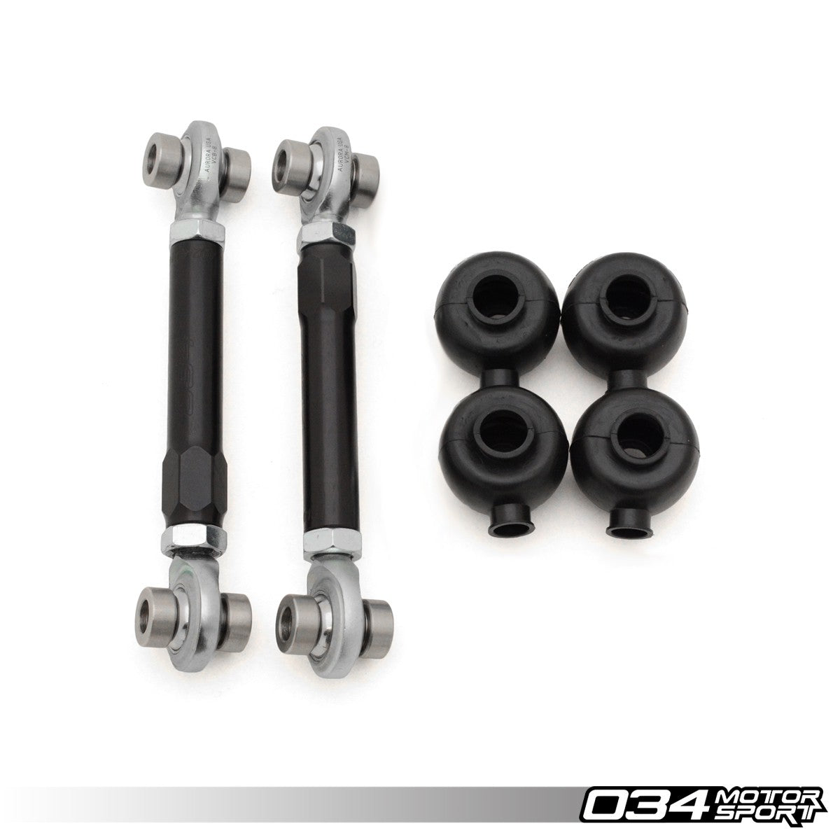 034 Motorsport Adjustable Front Sway Bar End Link Pair, B9 Audi A4/S4, A5/S5/RS5, Allroad - T1 Motorsports