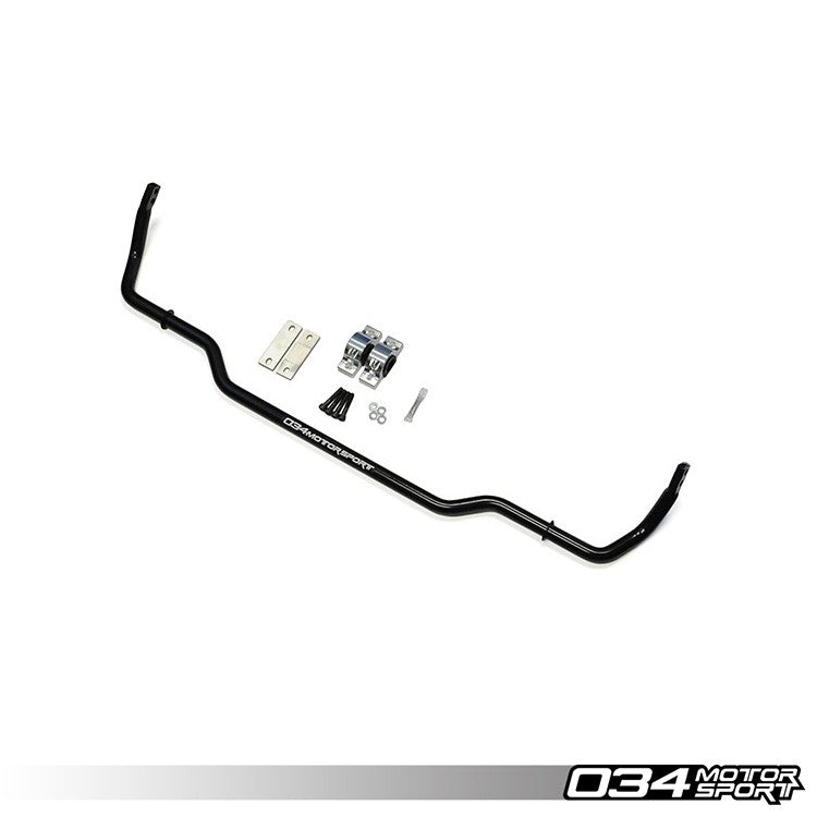 034 Motorsport Adjustable Solid Rear Sway Bar, MkV/MkVI Volkswagens and 8J/8P Audis - T1 Motorsports