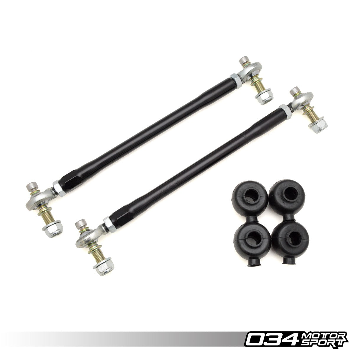 034 Motorsport Billet Adjustable Front Sway Bar End Links, MkV/MkVI Volkswagen & 8J/8P Audi - T1 Motorsports