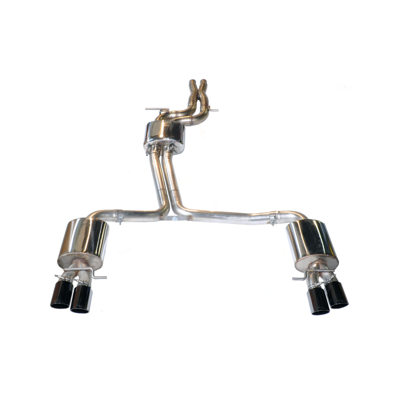 AWE Tuning Audi B8.5 S5 3.0T Touring Edition Exhaust System - Diamond Black Tips (102mm) - STREETUNED
