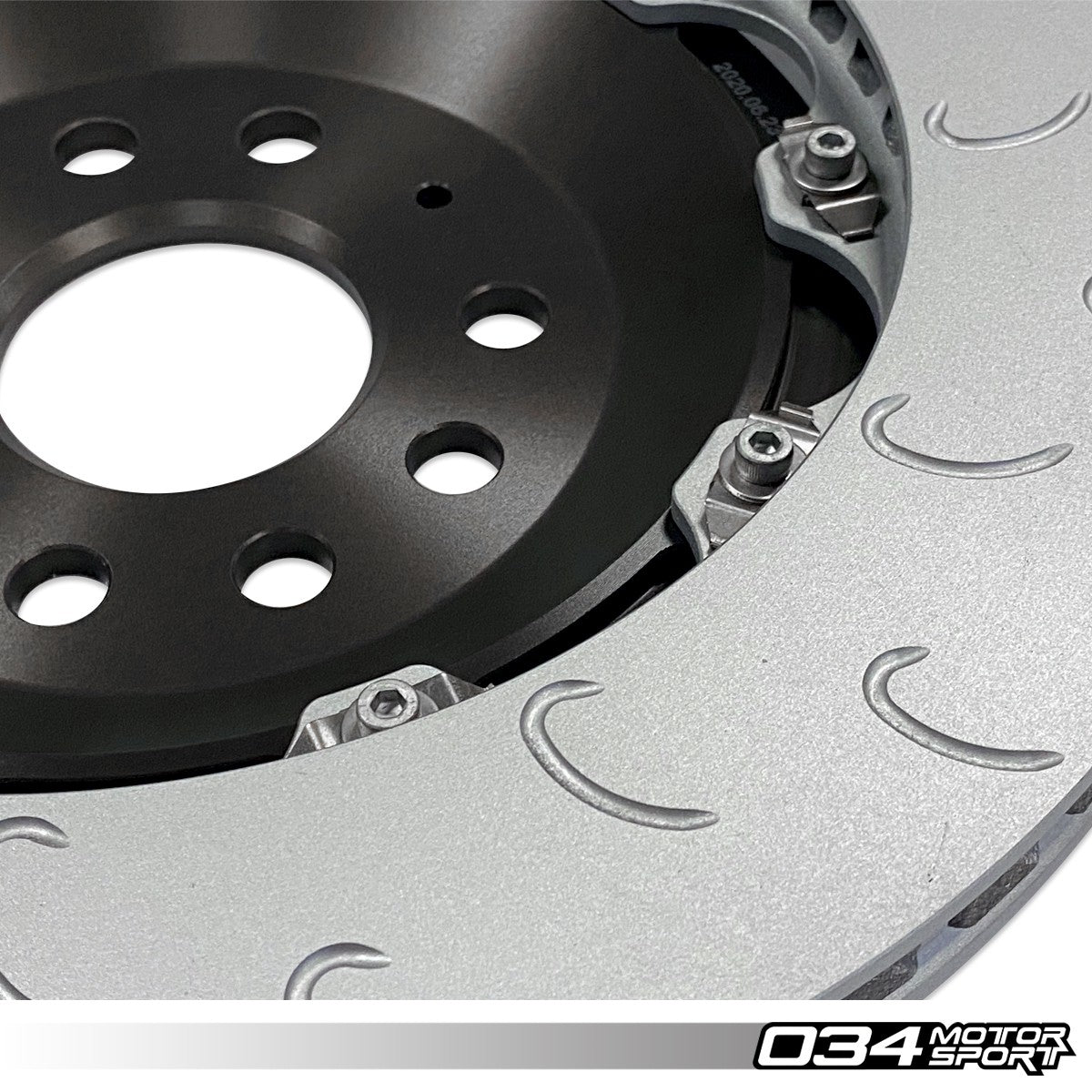 034 Motorsport 350mm 2-Piece Floating Rear Brake Rotor Upgrade for MQB VW & Audi - T1 Motorsports
