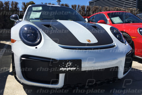 Rho-Plate V2 License Pate Relocator - 2018-2019 Porsche 911 GT2RS (991.2)