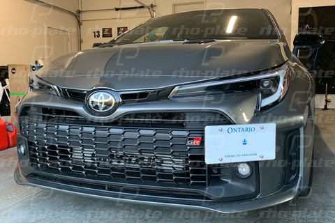 Rho-Plate V2 License Pate Relocator - 2023-2024 Toyota GR Corolla