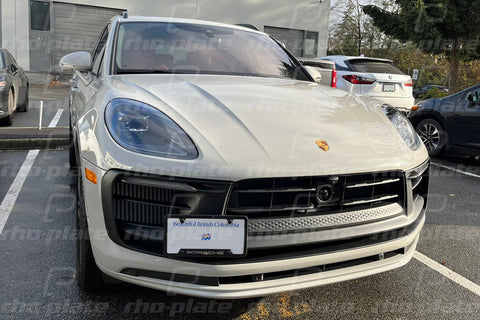 Rho-Plate V2 License Pate Relocator - 2022-2024 Porsche Macan S / Macan GTS