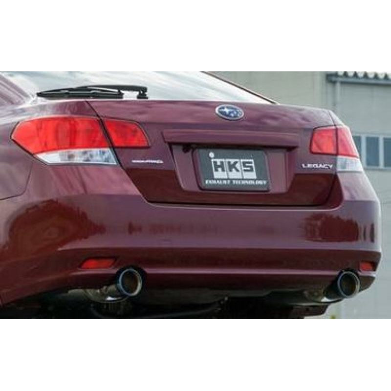 HKS Legamax Premium Exhaust System - 2013-2015 Subaru Legacy Sedan