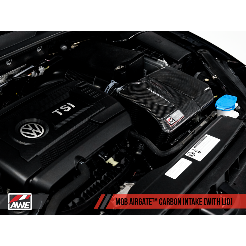 AWE Tuning Audi / Volkswagen MQB/Golf R AirGate Carbon Fiber Intake Lid - STREETUNED