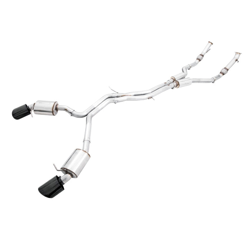 AWE Tuning Audi B9 RS 5 2.9L (Res.For Performance Cat) Touring Edition Exhaust w/ Diamond Black Tips - STREETUNED