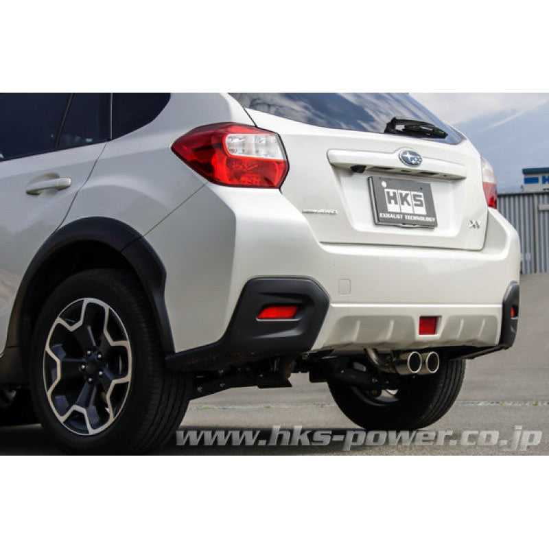 HKS Legamax Premium Exhaust System - 2013-2016 Subaru XV Crosstrek
