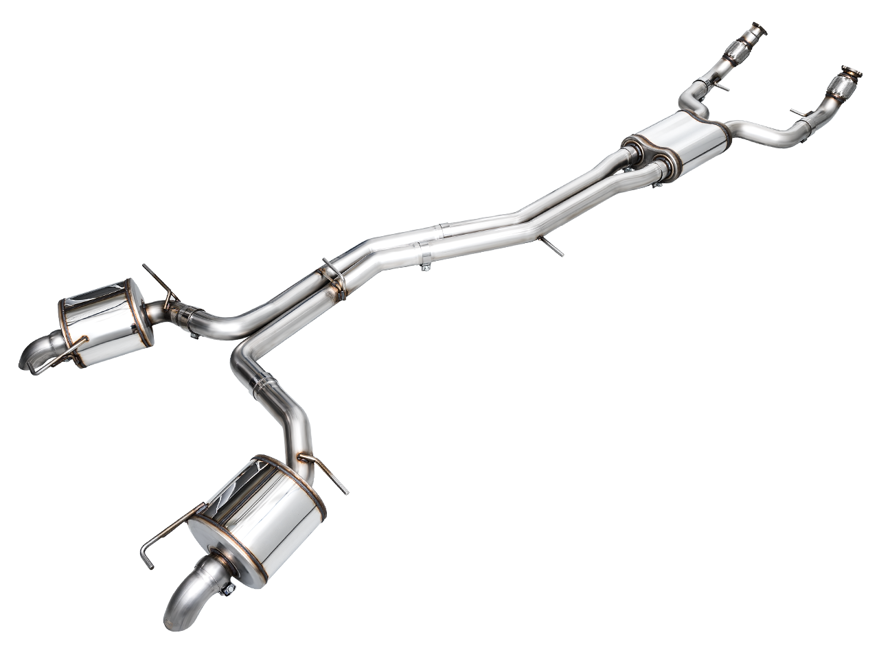 AWE Tuning Touring Edition Catback Exhaust - 2019-2023 Audi C8 A6/A7 - STREETUNED