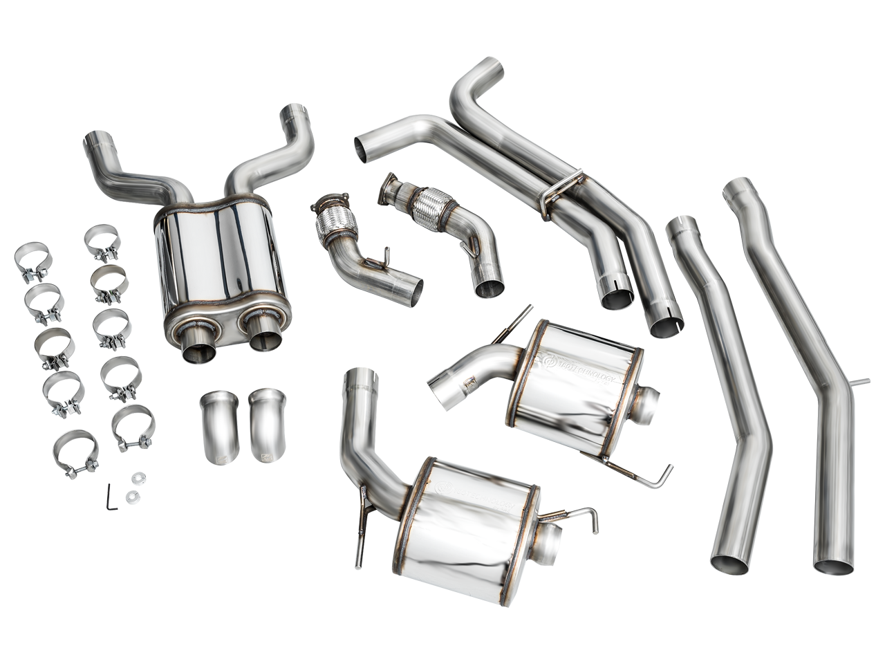AWE Tuning Touring Edition Catback Exhaust - 2019-2023 Audi C8 A6/A7 - STREETUNED