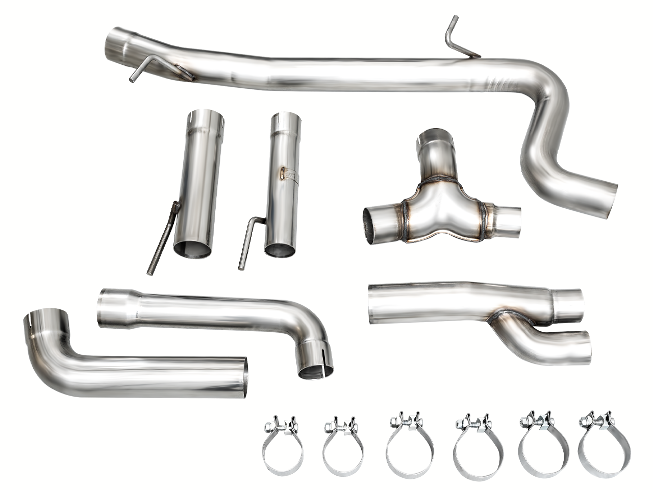 AWE Tuning Track Edition Catback Exhaust System (No Tips) - 2022-2023 Audi 8Y RS3 - STREETUNED