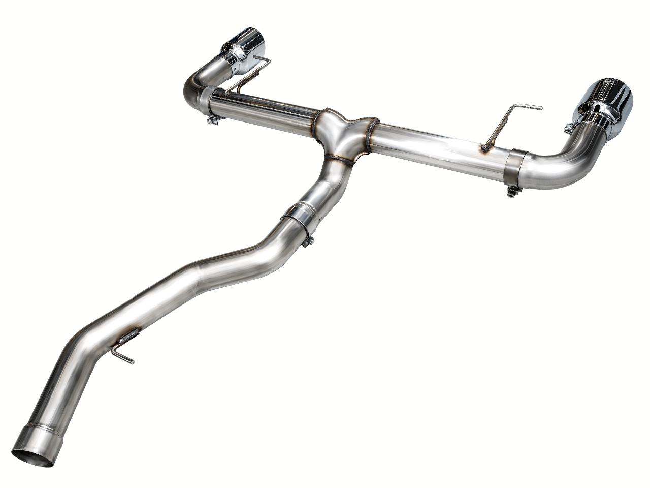 AWE Tuning Track Edition Axleback Exhaust with Chrome Silver Tips - 2019-2024 BMW G2X 330i / 2021-2024 BMW G2X 430i Base - STREETUNED