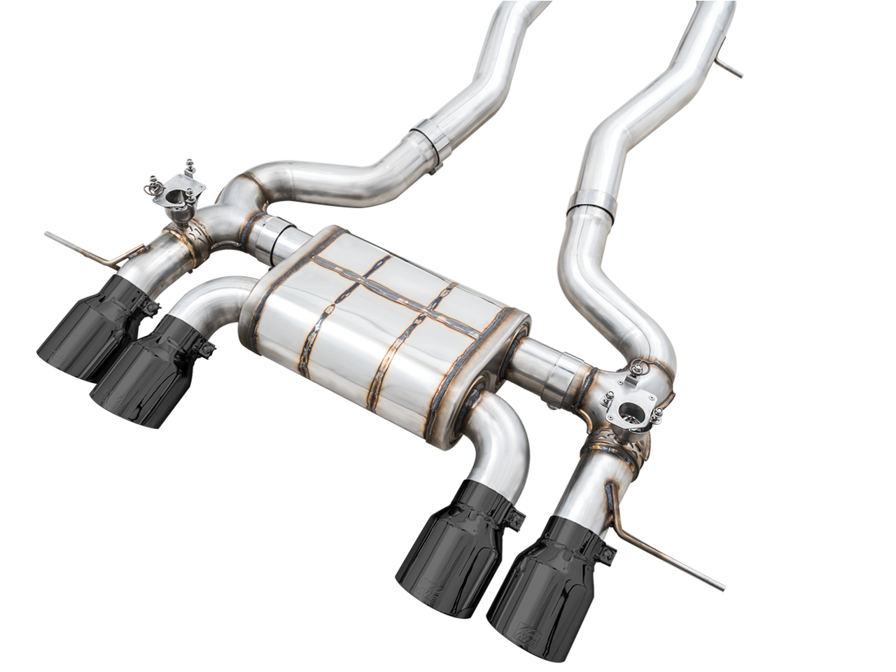 AWE Tuning SwitchPath Catback Exhaust with Diamond Black Tips - 2021-2024 BMW G80 M3/G82 M4 - STREETUNED
