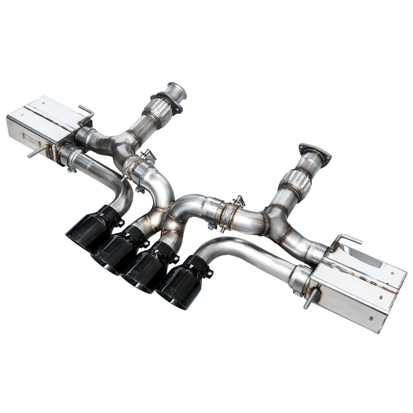 AWE Tuning SwitchPath Catback Exhaust with Diamond Black Tips- 2023-2024 Chevrolet Corvette Z06 (C8) - STREETUNED