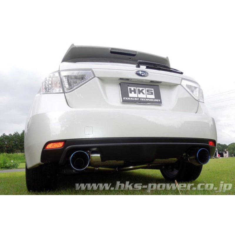 HKS Super Sound Exhaust System - 2008-2014 Subaru WRX/WRX STI
