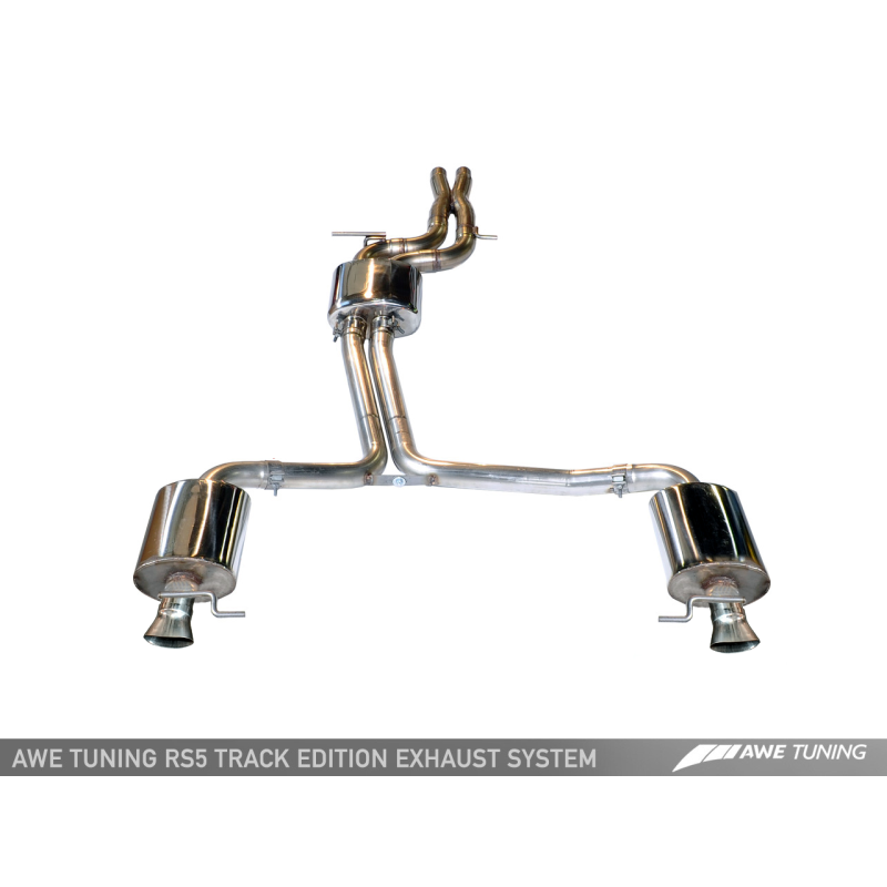 AWE Tuning Audi B8.5 RS5 Cabriolet Track Edition Exhaust System - STREETUNED