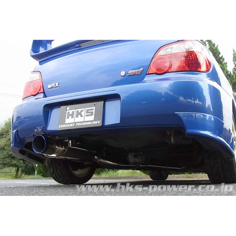HKS Super Sound Exhaust System - 2002-2005 Subaru WRX STI