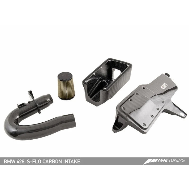 AWE Tuning S-FLO Carbon Intake - 2013-2018 BMW 228i/320i/328i/428i - STREETUNED
