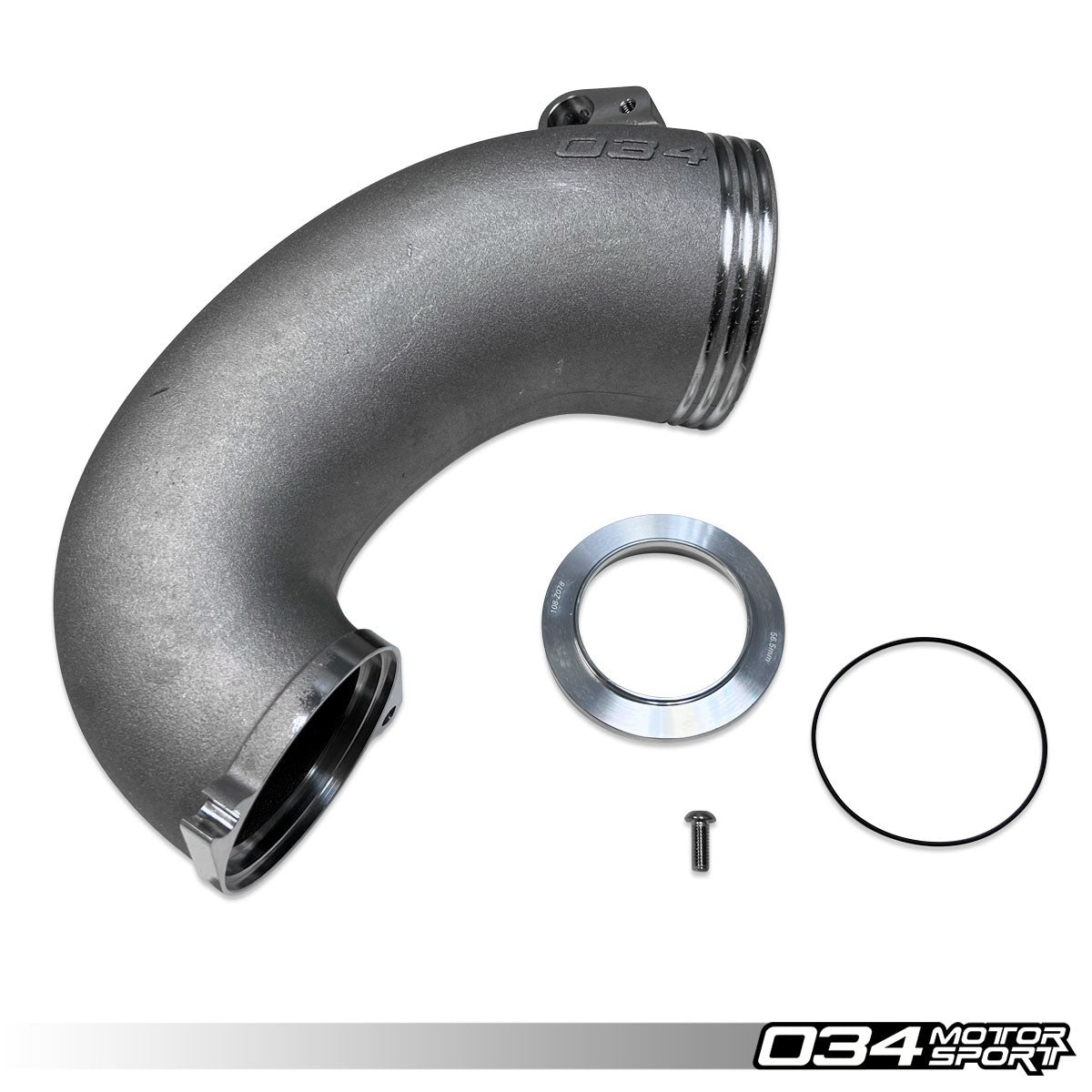 034 Motorsport 4” Turbo Inlet Pipe for the 2.5 TFSI EVO in the Audi 8S TTRS & 8V.5 RS3 - T1 Motorsports