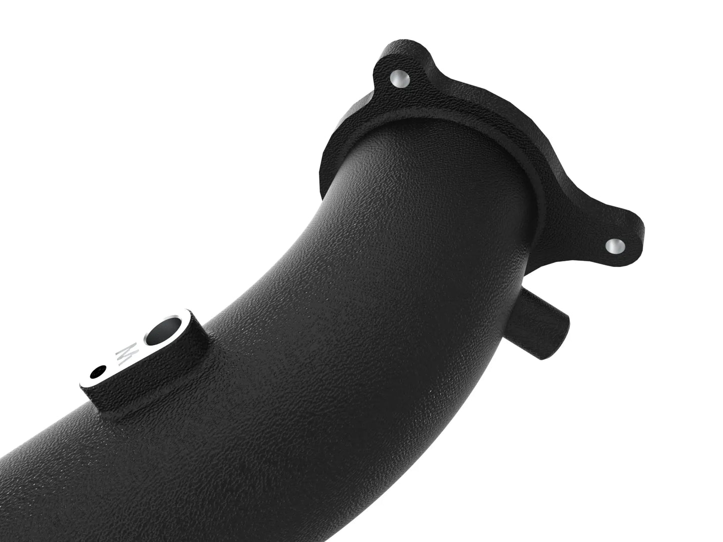 aFe BladeRunner 2-3/4 IN Aluminum Hot Charge Pipe Black - 2021-2024 Toyota GR Supra B48