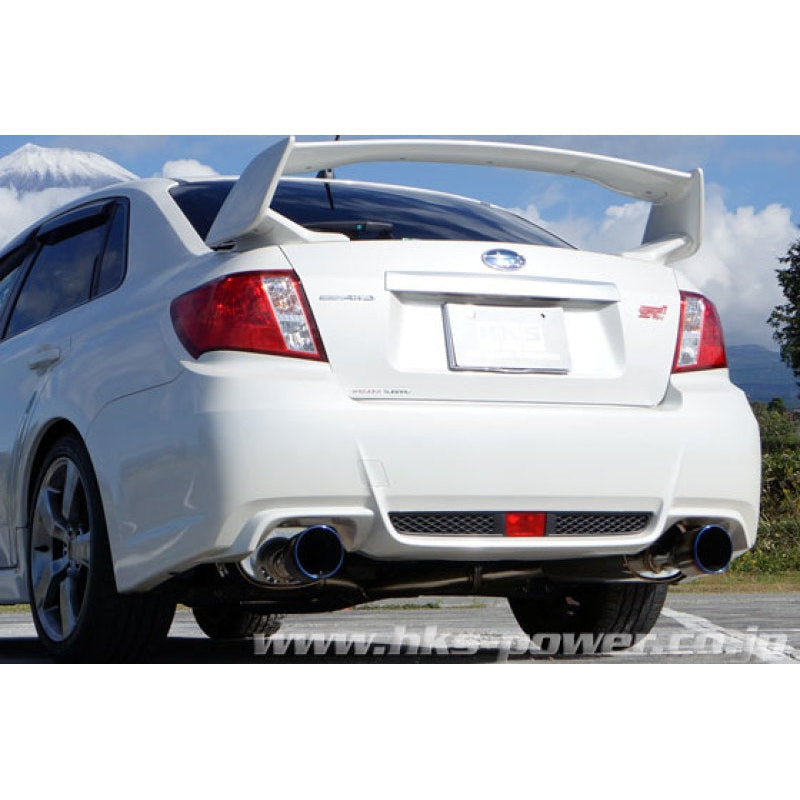 HKS Super Sound Exhaust System - 2011-2014 Subaru WRX STI