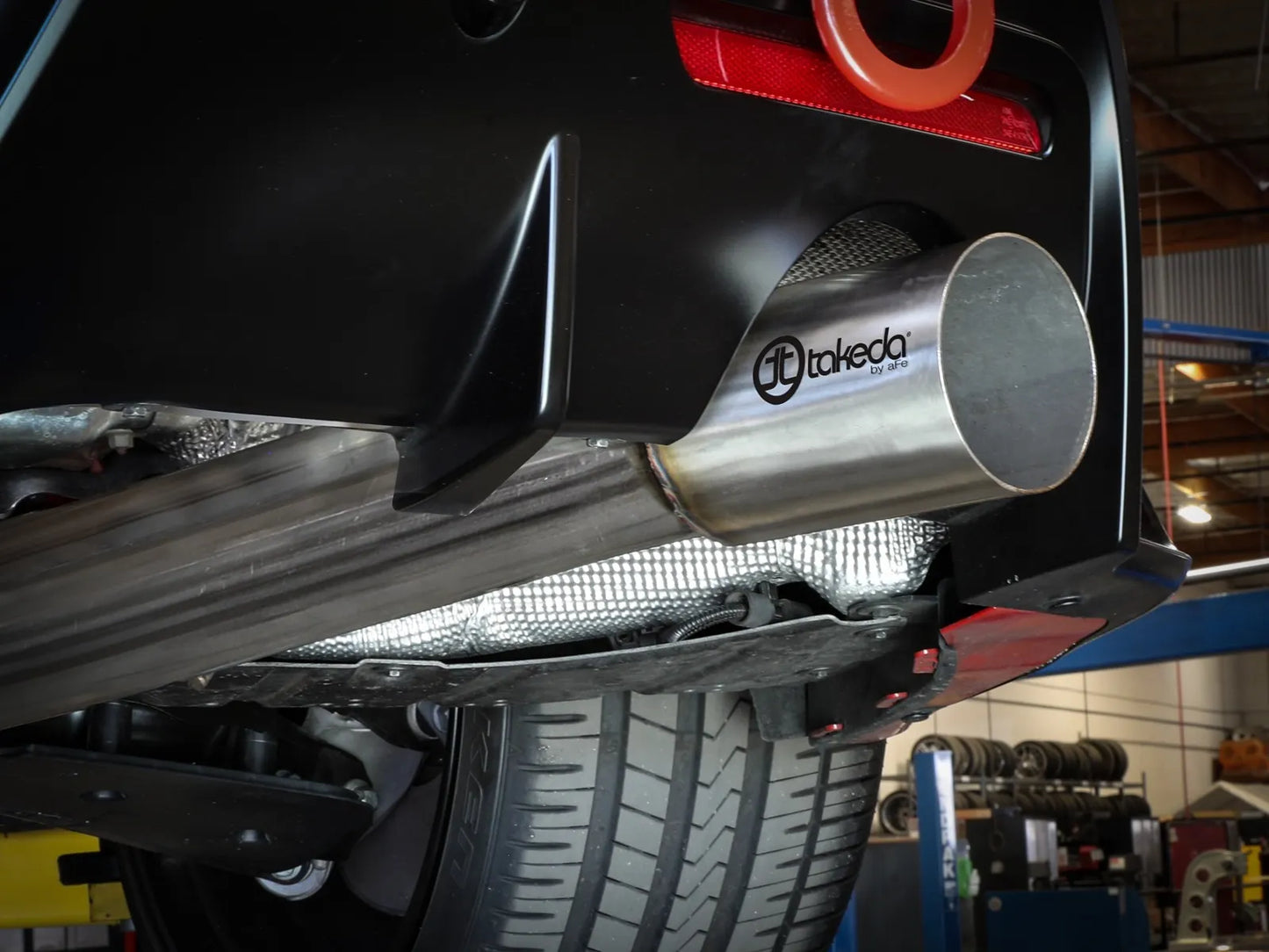 aFe Takeda 3-1/2 IN 304 Stainless Steel Cat-Back Exhaust System - 2020-2024 Toyota GR Supra B58
