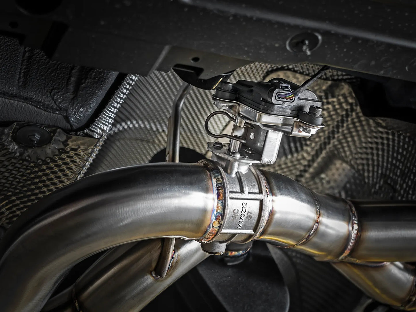 aFe MACH Force-Xp 3" to 2-1/2" 304 Stainless Steel Axle-Back Exhaust System - 2015-2020 BMW M3/M4