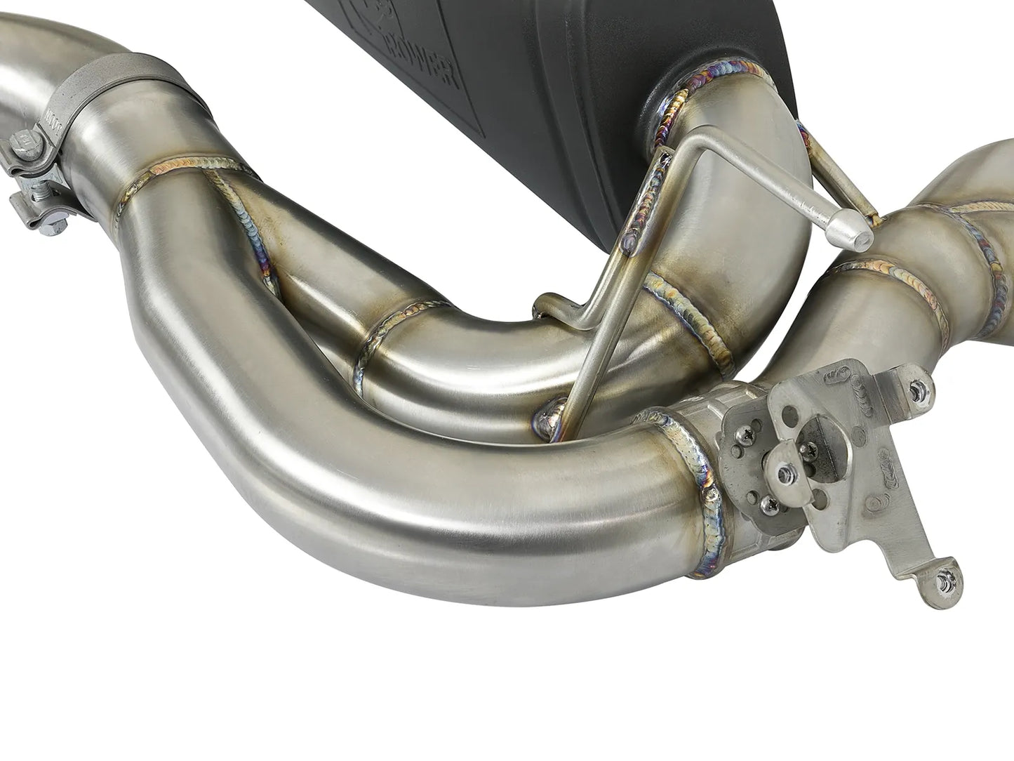 aFe MACH Force-Xp 3 IN to 2-1/2 IN 304 Stainless Steel Axle-Back Exhaust System - 2015-2020 BMW M3/M4