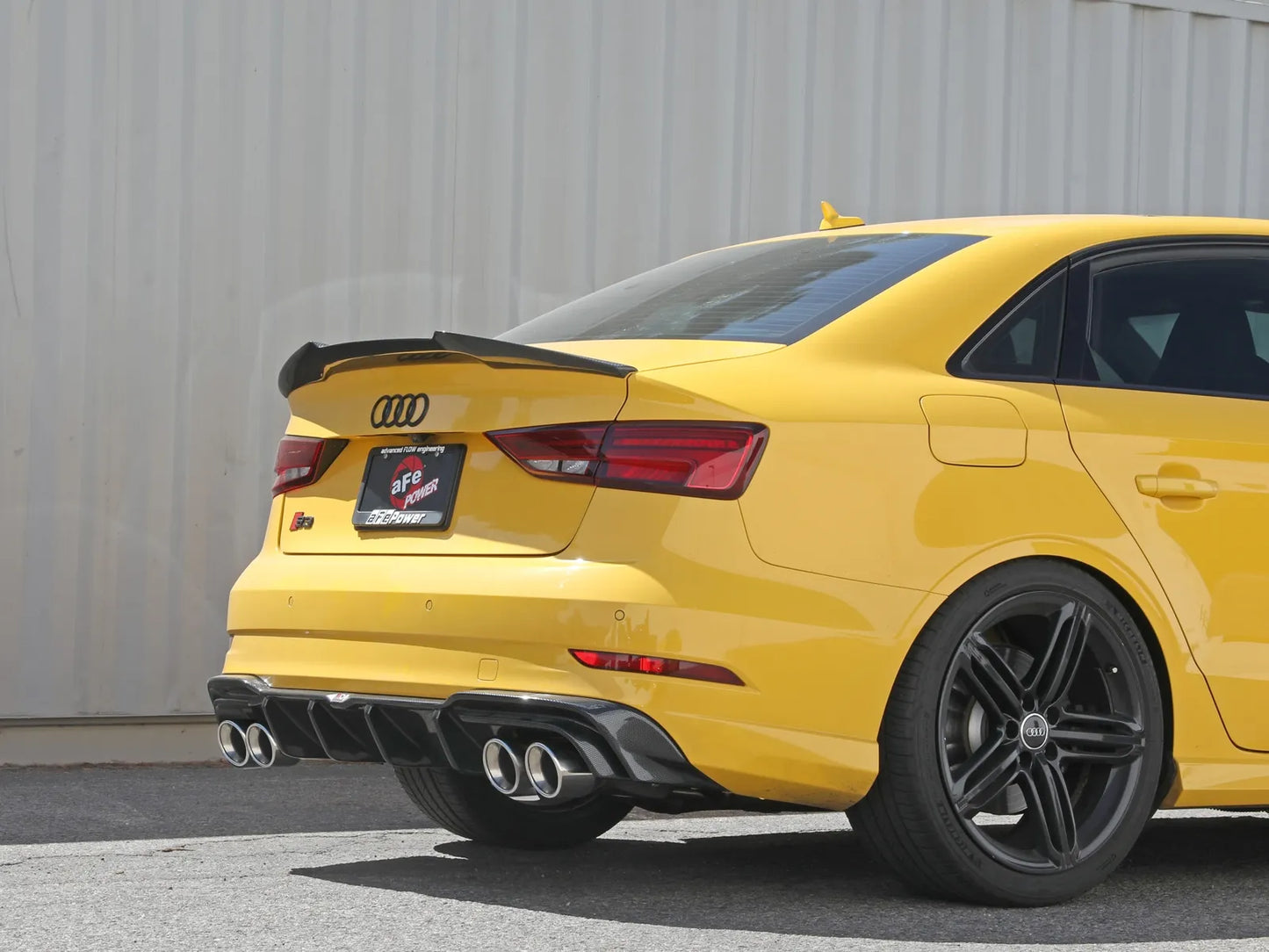 aFe MACH Force-Xp 3 IN to 2-1/2 IN 304 Stainless Steel Cat-Back Exhaust System w/ Polished Tip - 2015-2020 Audi S3