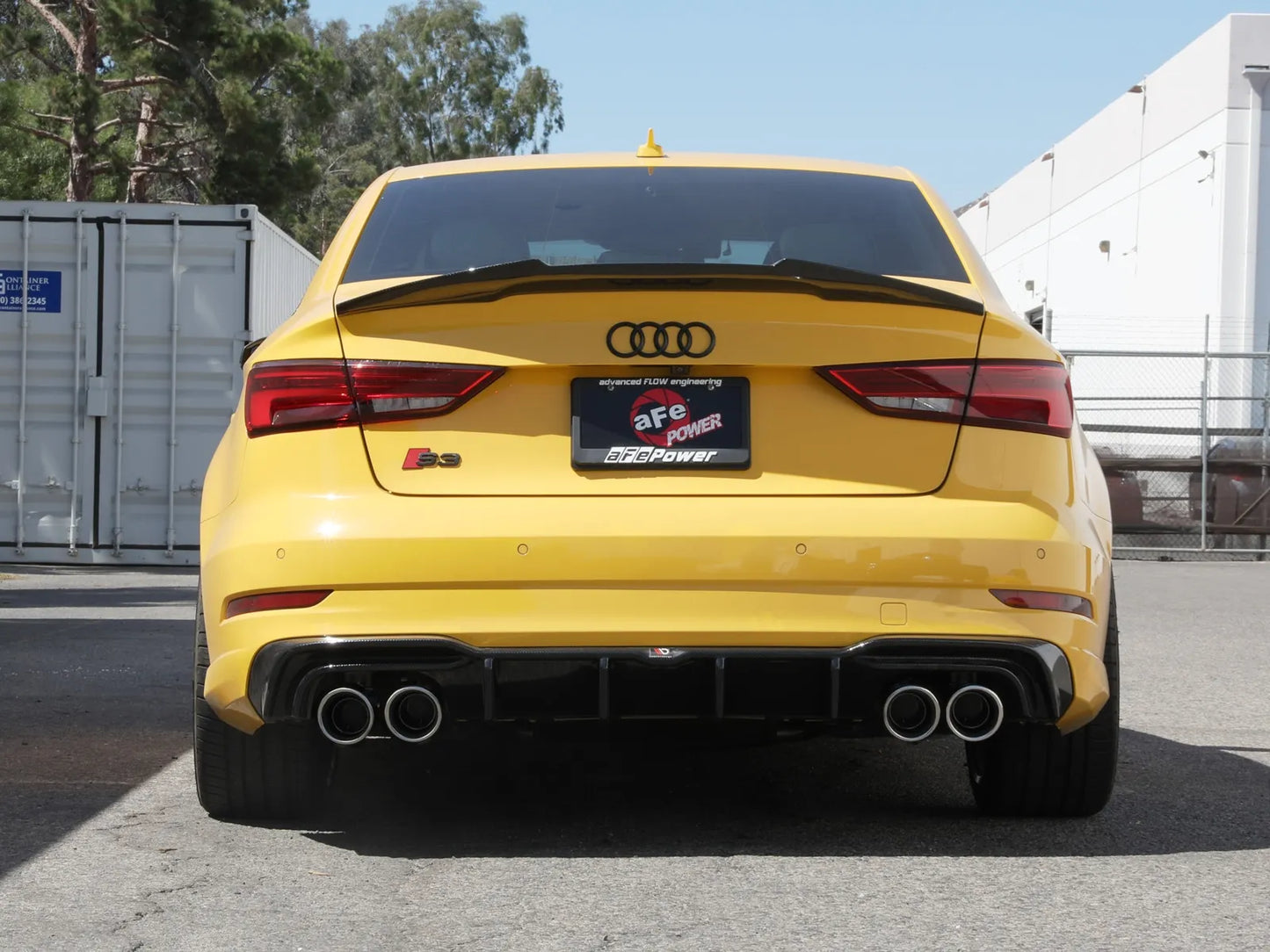 aFe MACH Force-Xp 3 IN to 2-1/2 IN 304 Stainless Steel Cat-Back Exhaust System w/ Polished Tip - 2015-2020 Audi S3