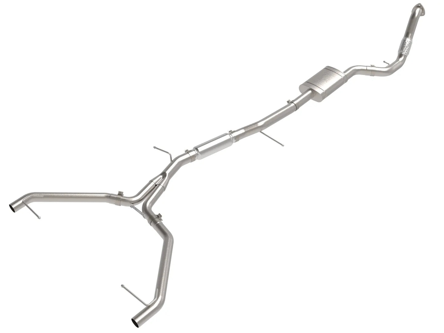 aFe MACH Force-Xp 3 IN to 2-1/2 IN 304 Stainless Steel Cat-Back Exhaust System - 2020-2024 Audi A4
