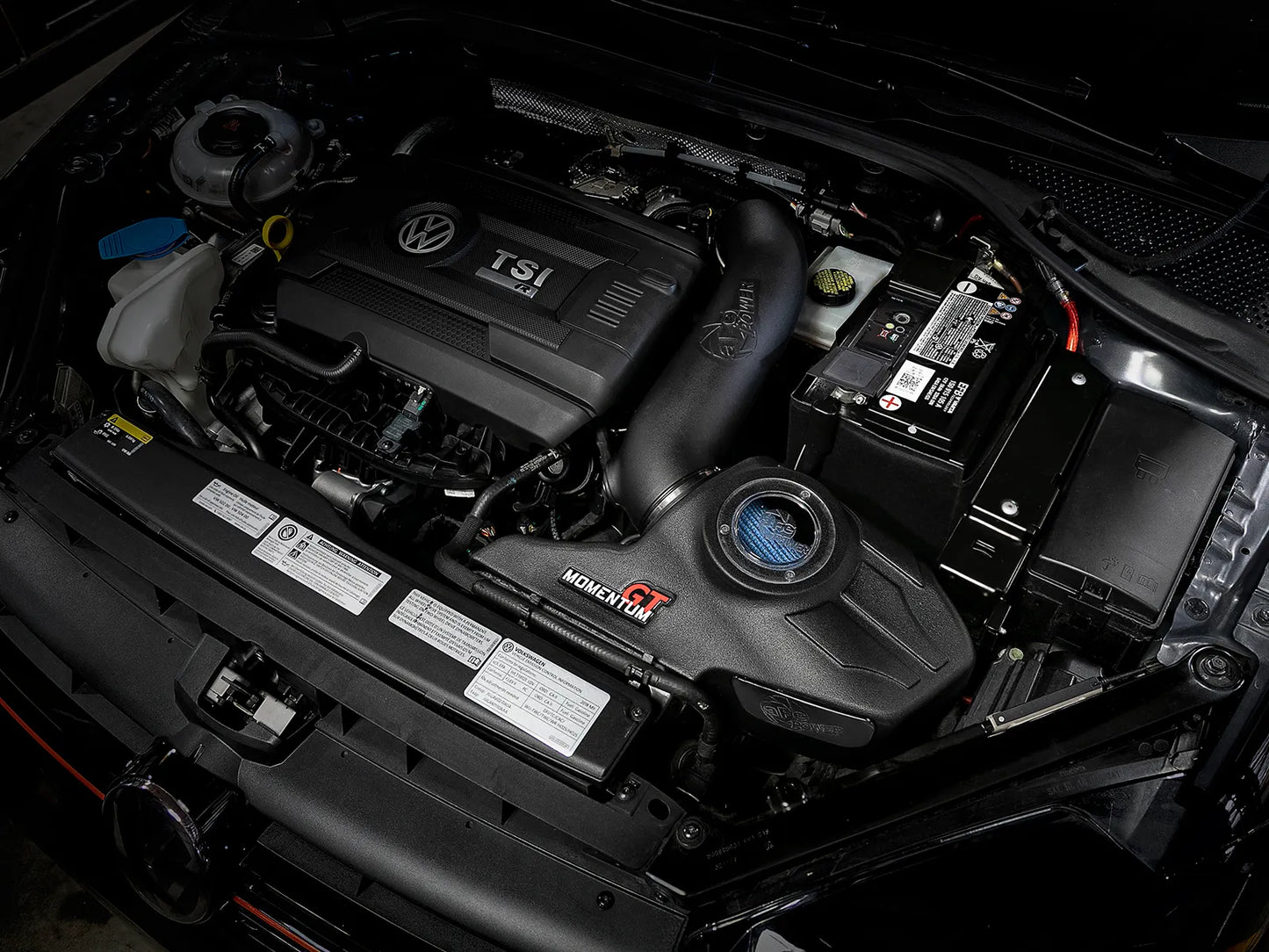 aFe Momentum GT Cold Air Intake System w/Pro 5R Filter - 2015-2019 VW Golf R/GTI - 2015-2020 Audi A3/S3