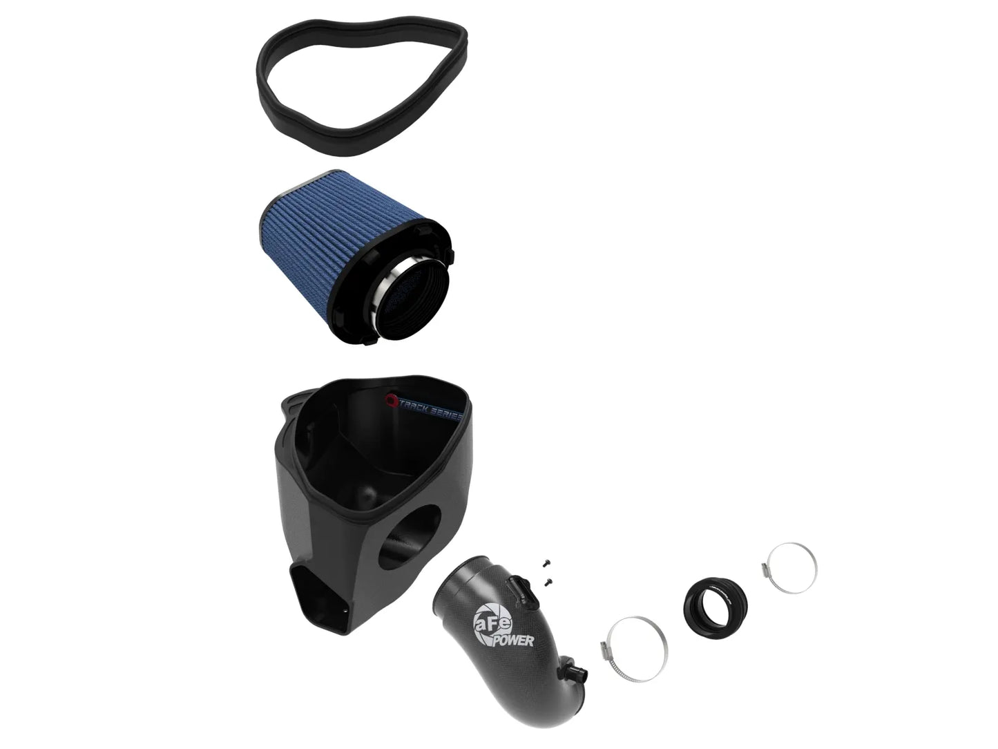 aFe Track Series Carbon Fiber Cold Air Intake System w/ Pro 5R Filter - 2020-2024 Toyota GR Supra/BMW Z4