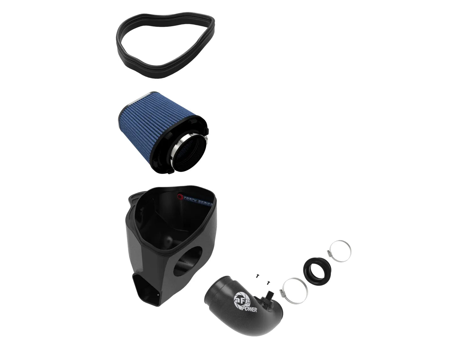 aFe Track Series Carbon Fiber Cold Air Intake System w/ Pro 5R Filter - 2021-2024 Toyota GR Supra - 2019-2024 BMW Z4