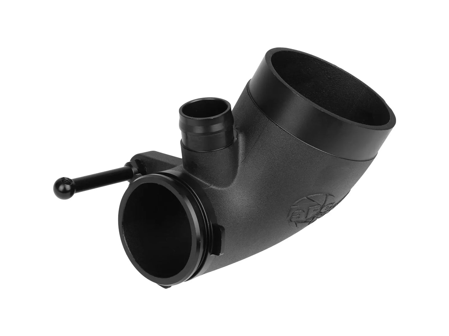 aFe aFe POWER Turbo Inlet Pipe Black - 2015-2021 VW Golf R/GTI - 2015-2020 Audi A3/S3