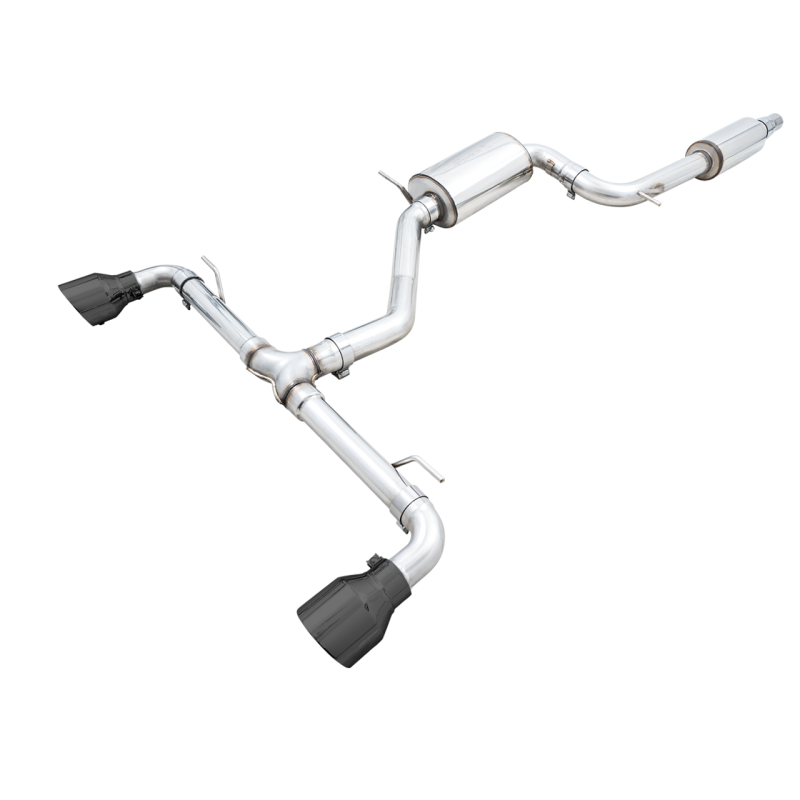 AWE Tuning Touring Edition Exhaust with Diamond Black Tips - 2022-2024 Volkswagen MK8 GTI - STREETUNED