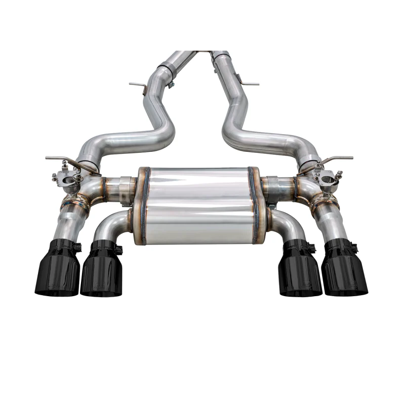 AWE Tuning SwitchPath Catback Exhaust With Diamond Black Tips - BMW 2015-2020 F8X M3/M4 - STREETUNED