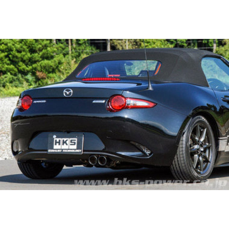 HKS Legamax Premium Exhaust System - 2016-2021 Mazda MX-5 Miata