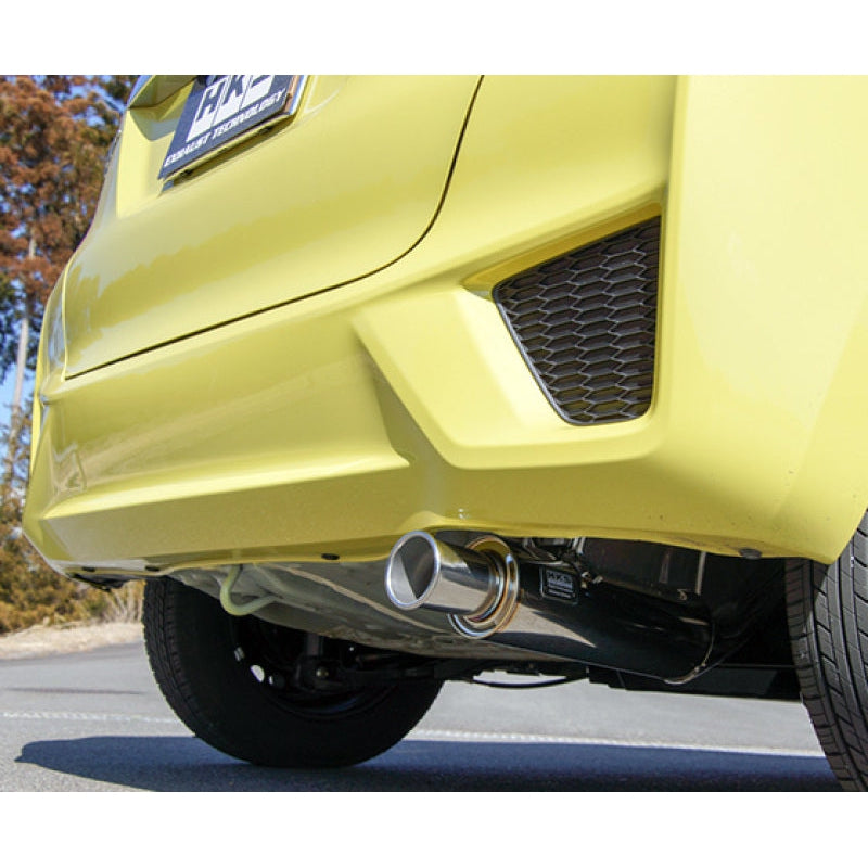 HKS Silent Hi-Power Exhaust System - 2015-2020 Honda Fit (Non Sport)