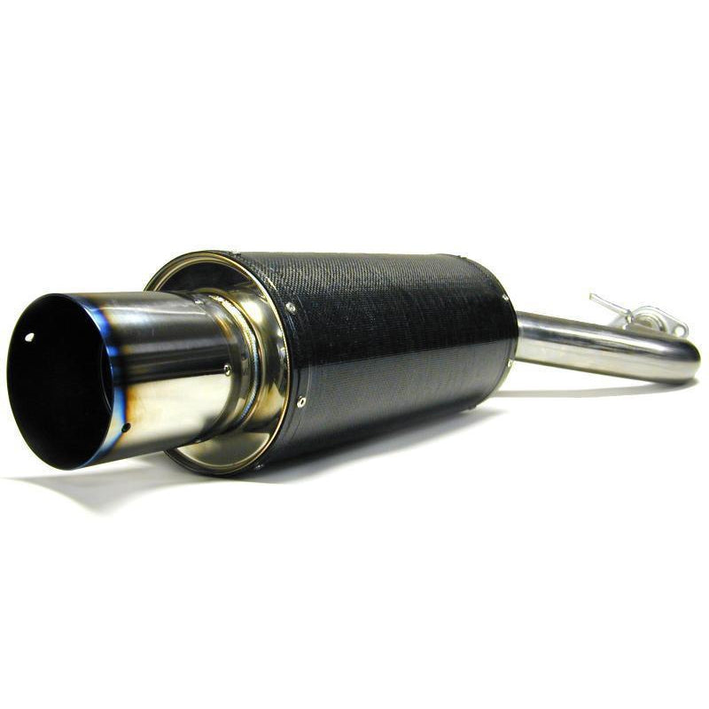 HKS Carbon Ti Hi-Power Exhaust - 1995-1999 Mitsubishi Eclipse GST